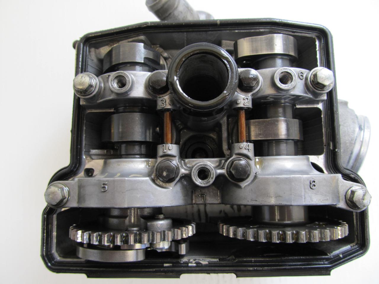 KAWASAKI KFX450R KFX 450 450R 0814 ENGINE COMPLETE CYLINDER HEAD 11008