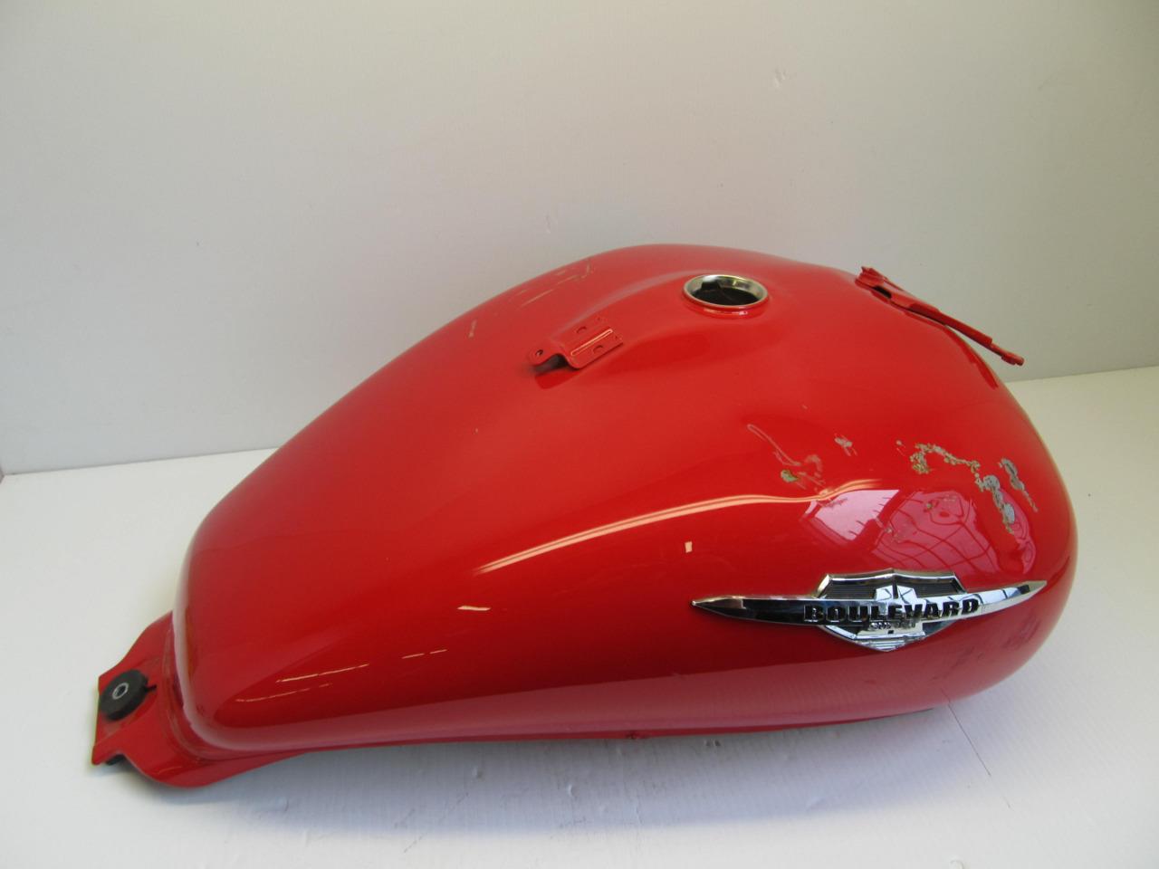 SUZUKI BOULEVARD M50 VZ800 VZ 800 2014 14 FUEL GAS PETROL TANK DENT