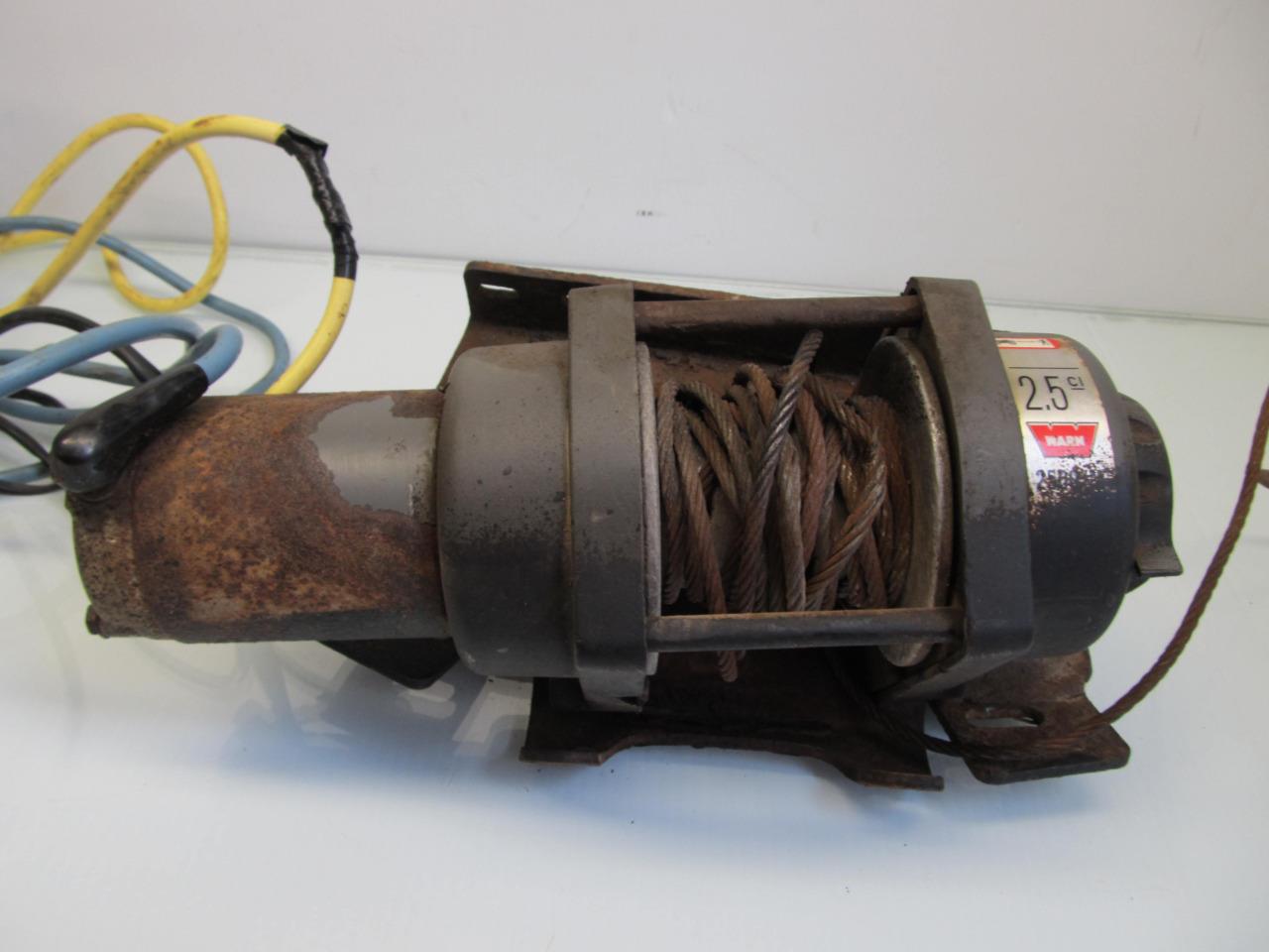 YAMAHA GRIZZLY YFM660 YFM 660 2002 02 WARN WINCH 2500 LBS WIRES