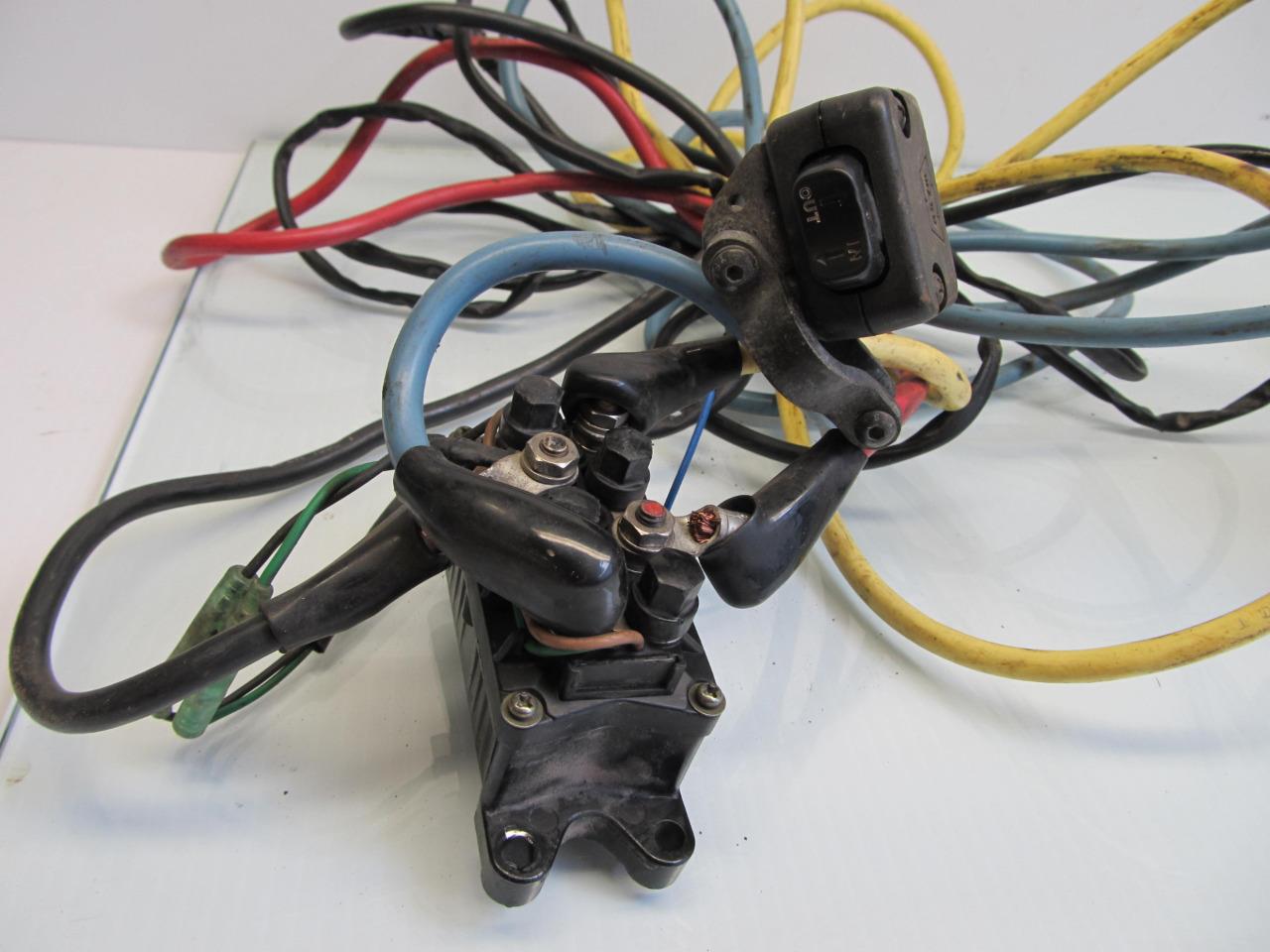 YAMAHA GRIZZLY YFM660 YFM 660 2002 02 WARN WINCH 2500 LBS WIRES