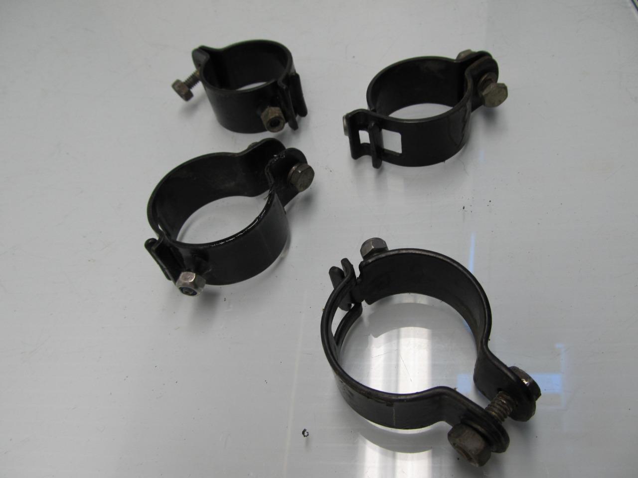 YAMAHA RHINO 660 UTV YXR660 2004 04 WINDSHIELD BRACKETS CLAMPS eBay