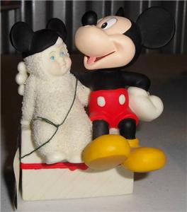 mickey snowbabies