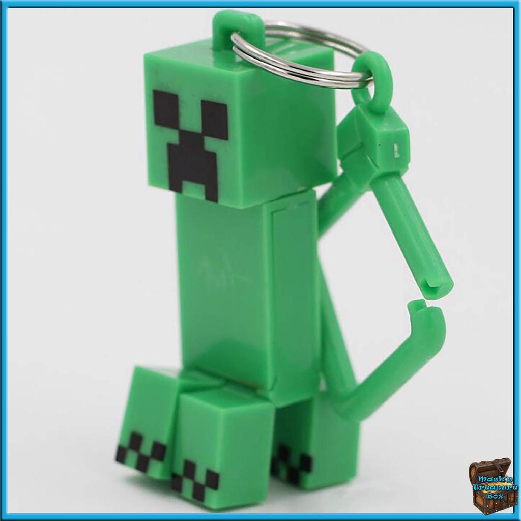 Minecraft Hanger Figure Backpack Keychain Clip Toy Collectibles eBay