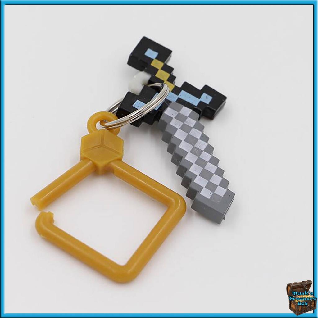 Minecraft Hanger Figure Backpack Keychain Clip Toy Collectibles eBay