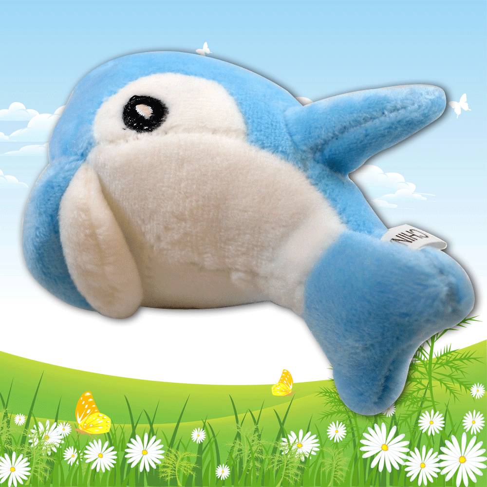cute dolphin plush
