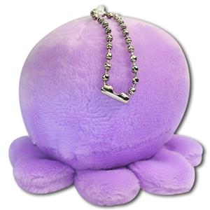 octopus keychain plush