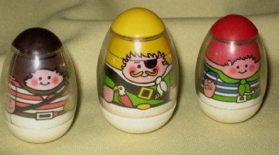 vintage weeble wobbles