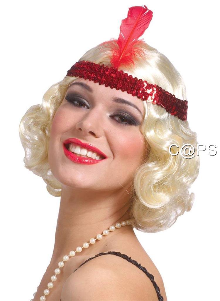 Opening the Blonde flapper wig didn;t seen