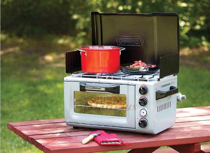 compact propane stove oven