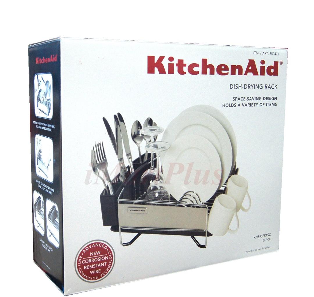 Kitchen Aid Kitchenaid 3 Pc Dish Cup Holder Plate Drying Drainer Rack