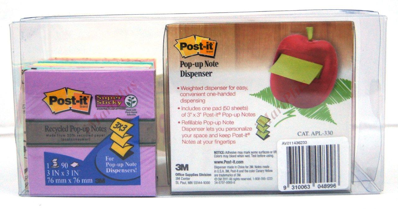 Post It Office Pop Up Note Dispenser 770 Sheets 3 X3 Pop Up Notes Labels Pop Up Post It Note Dispenser Template