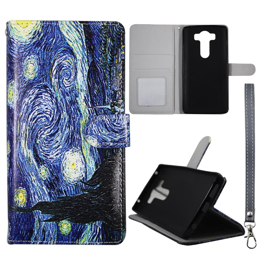 Case for LG V10 Vs990 Leather Wallet Pouch Flip Cover ID Card Pocket eBay