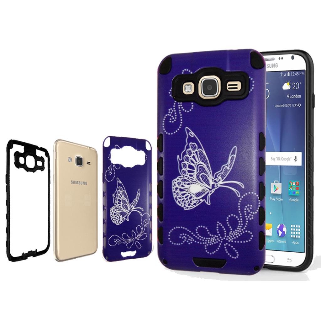 For Samsung Galaxy J7 J700 Hybrid Case Slim Shock Proof Cell Phone Cover  Cases | eBay