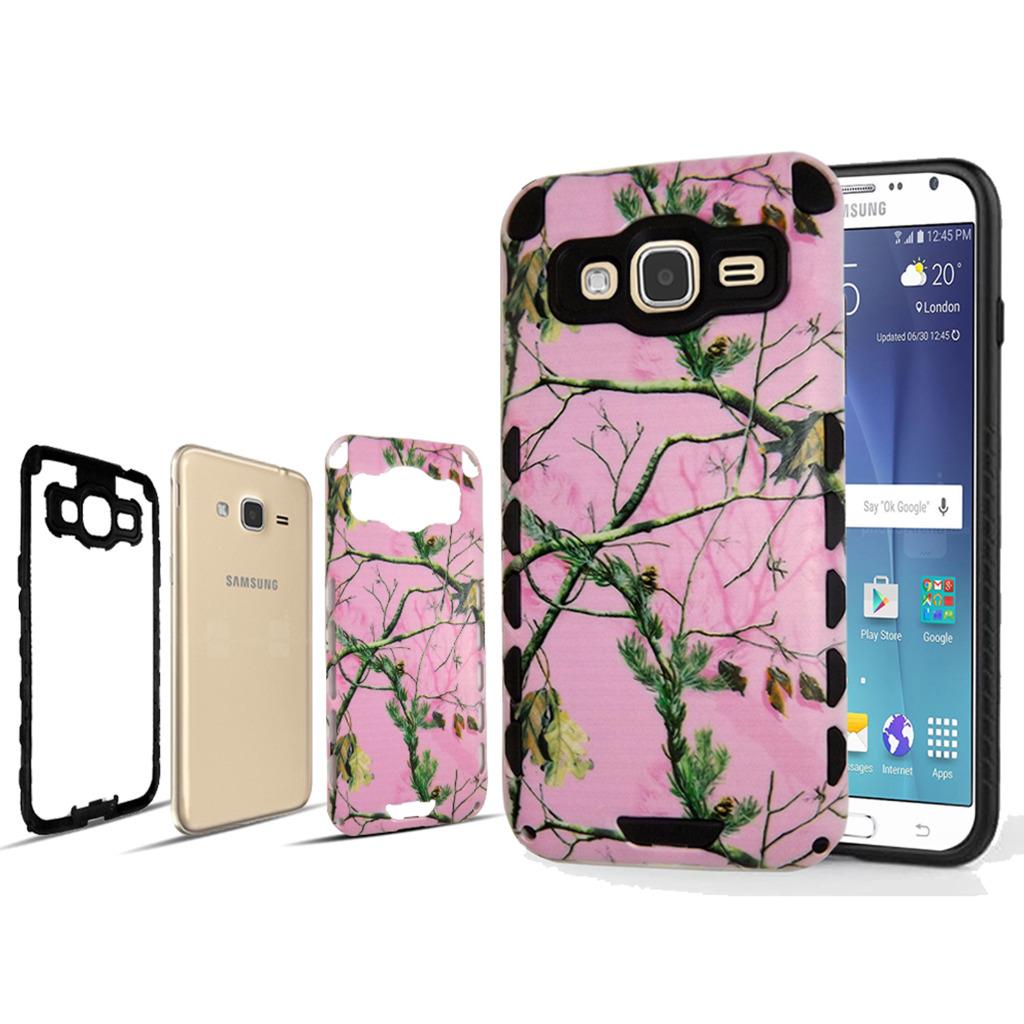 For Samsung Galaxy J7 J700 Hybrid Case Slim Shock Proof Cell Phone