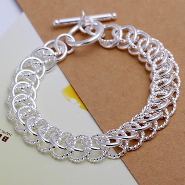 Wholesale Men Women CLEARANCE Fashion 925 Sterling Silver Filled Bracelet Bangle | eBay
