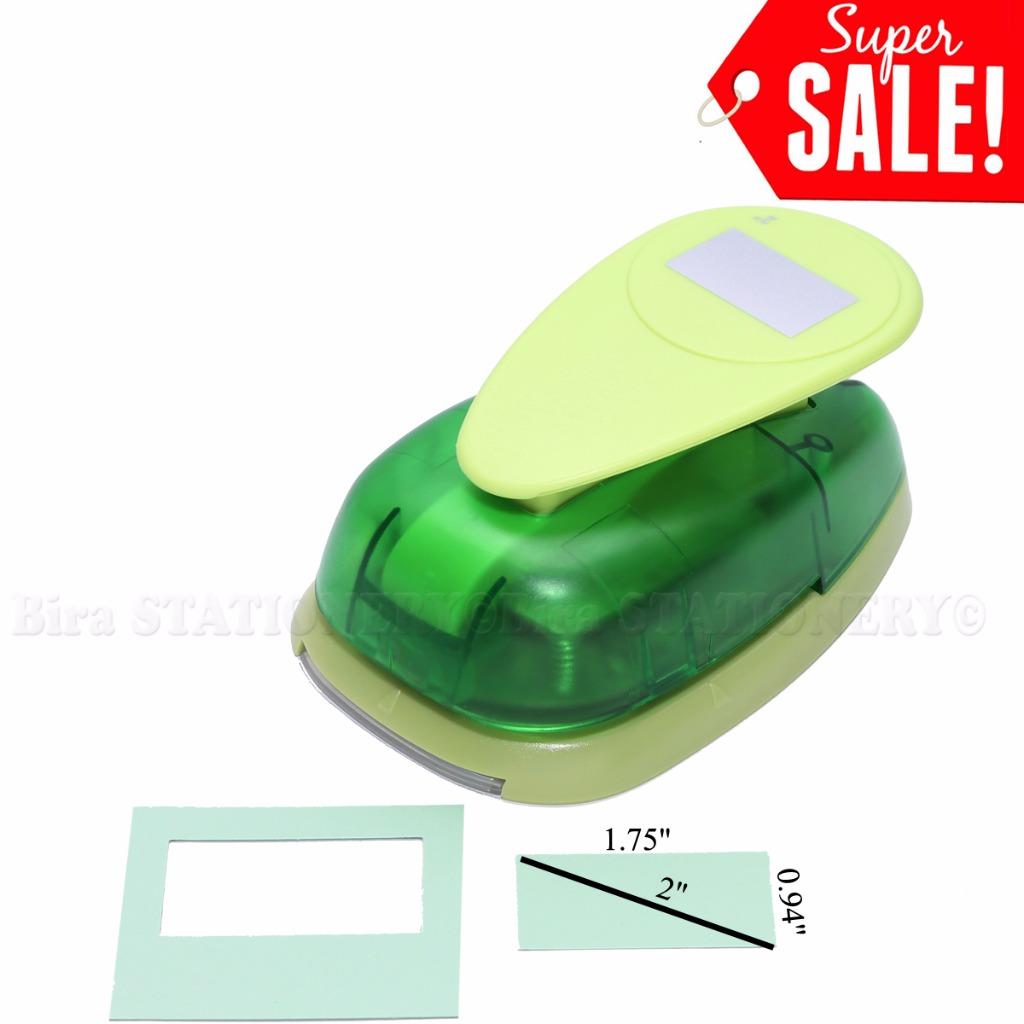 2" inch Rectangle Shape Paper Craft Punch Craft Supplies Puncher