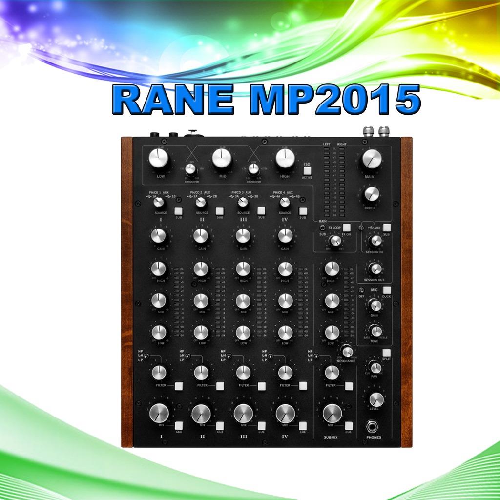 RANE MP2015 PRO 4 CHANNEL ROTARY DJ MIXER **BRAND NEW** eBay