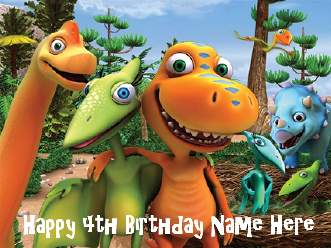 Dinosaur Train Edible Icing Cake Toppers View 2 Images