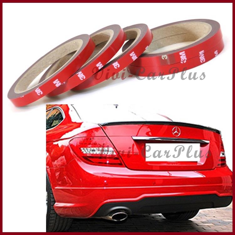Five Rolls 3M Automative Adhesives Tape For Car Spoiler Bumper & Home