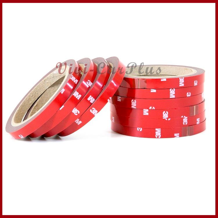 Five Rolls 3M Automative Adhesives Tape For Car Spoiler Bumper & Home