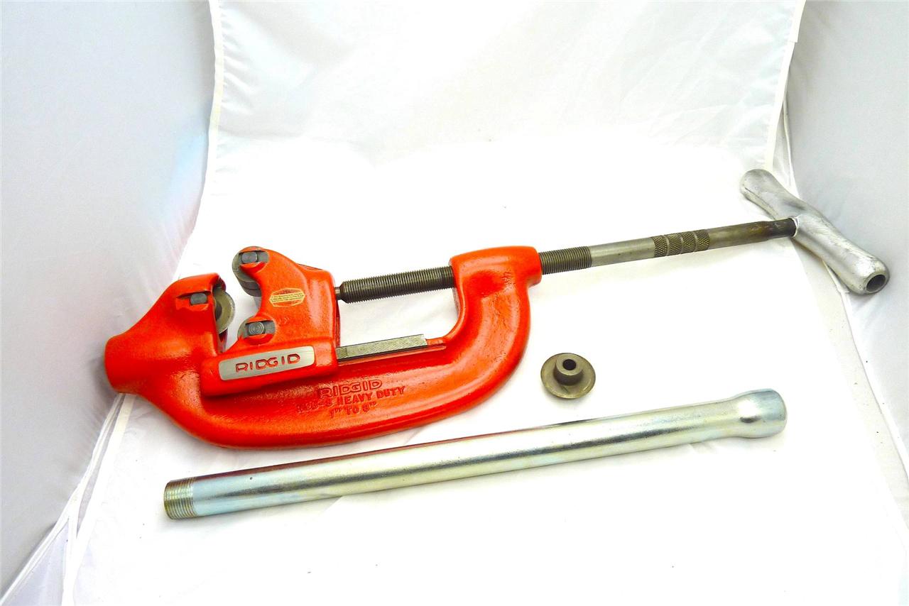Ridgid 32830 3S HeavyDuty Pipe Cutter with Extra Cutting Wheel eBay