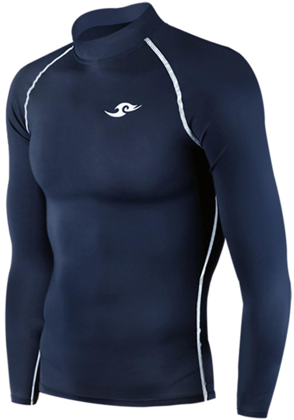 Take Five Mens Compression Baselayer Gym Long Sleeve Top Shirt Running Baseball | eBay