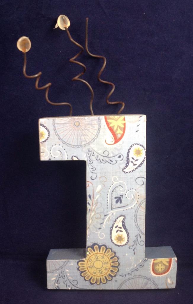 Wooden Letters and Numbers, Wall Decor Art Crafts, Large Small 6" 7.5