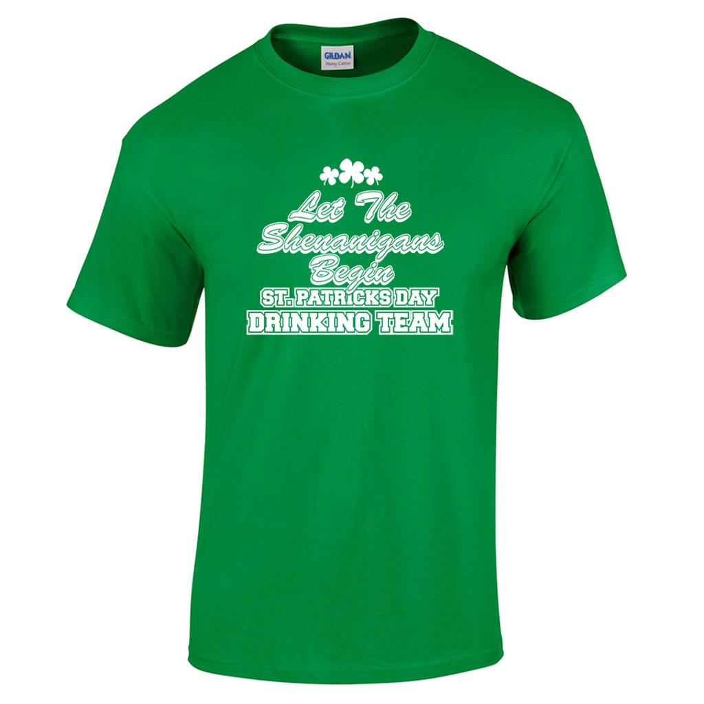 st patricks day drinking team womens shirt