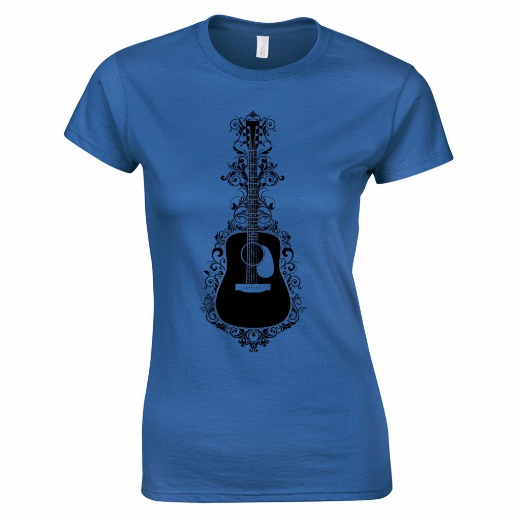 acoustic guitar tshirt