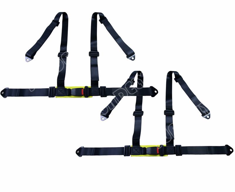 HIGH QUALITY SPORTS RACING HARNESS SEAT BELT 4 POINT FIXING MOUNTING