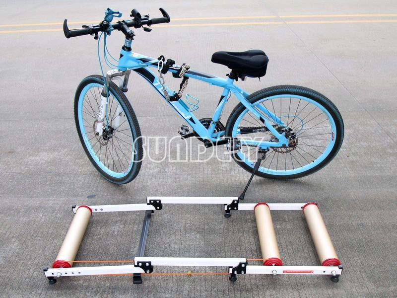 Bicycle Rollers Indoor Trainer BMX Track Road MTB Folding Parabolic