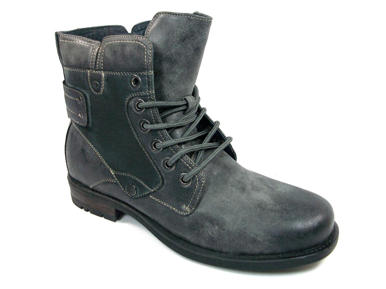 mens calf high boots mens polar fox style calf high winter lace up mens calf high boots mens polar fox style calf high winter lace up