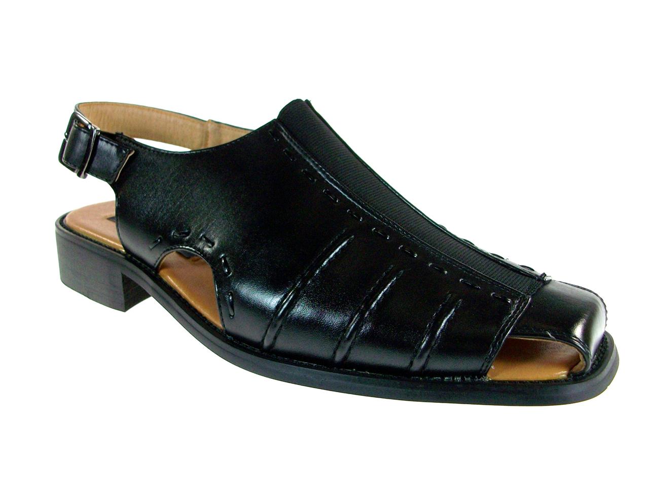 Mens-Fashion-Closed-Toe-Casual-Dress-Shoe-Sandals-w-Leather-Lining ...