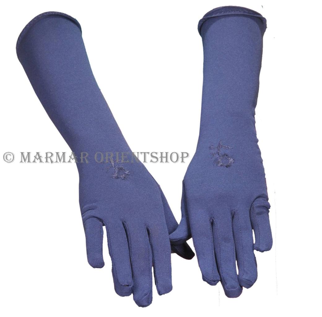 One Pair Stretch Islamic Gloves Abaya Hijab Burqa Niqab Undersleeves