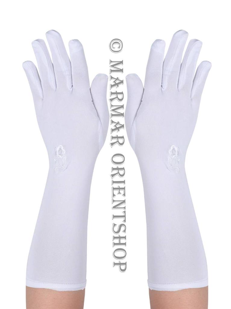 One Pair Stretch Islamic Gloves Abaya Hijab Burqa Niqab Undersleeves