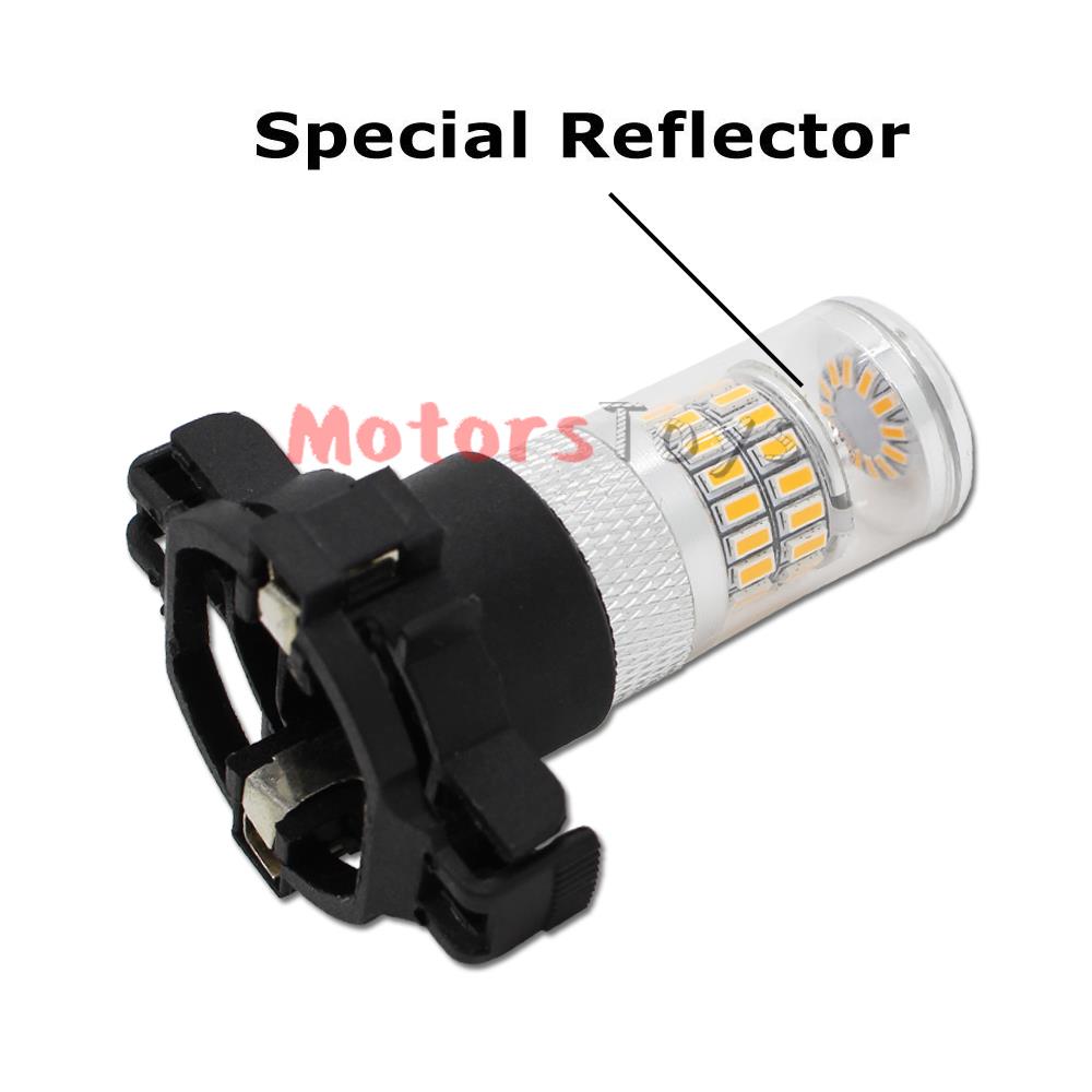 XBright Amber CANbus PY24W LED Bulbs For BMW 3 4 5 Series X5 X6 Z4