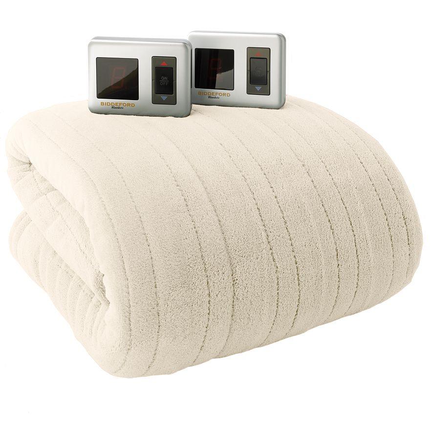 Biddeford Plush Heated Electric Blanket FULL eBay