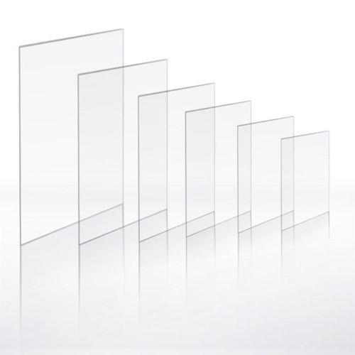 Clear Acrylic Perspex Replacement Photo Picture Frame Glass Replacement