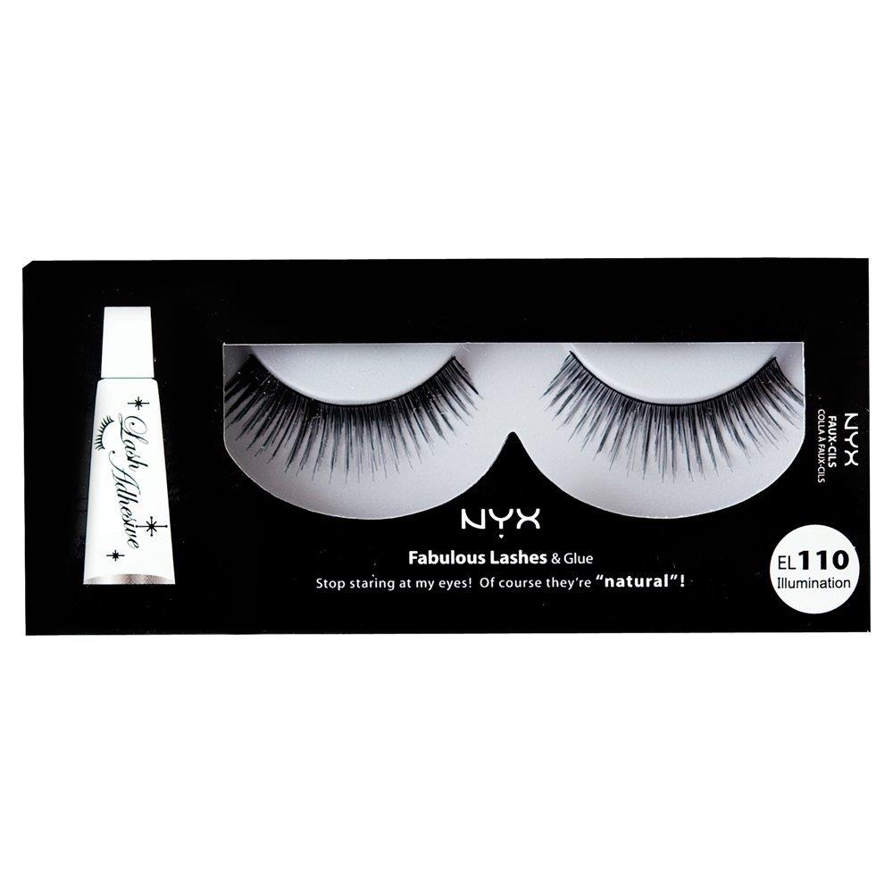 NYX Fabulous Eye Lashes with Glue Pack of 2 (Choose Style) | eBay