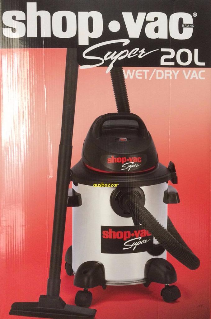 New SHOP VAC SUPER Wet/Dry Vacuum Cleaner & Blower 1400W 30L With