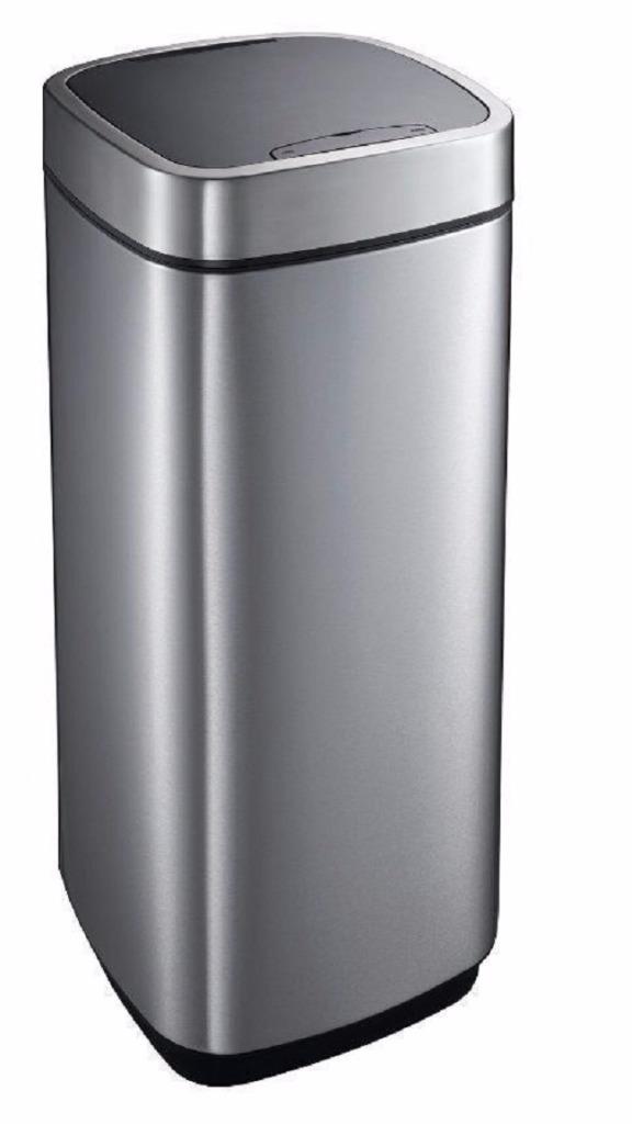 New Automatic 47L EKO Motion Sensor Stainless Steel Touchless Rubbish