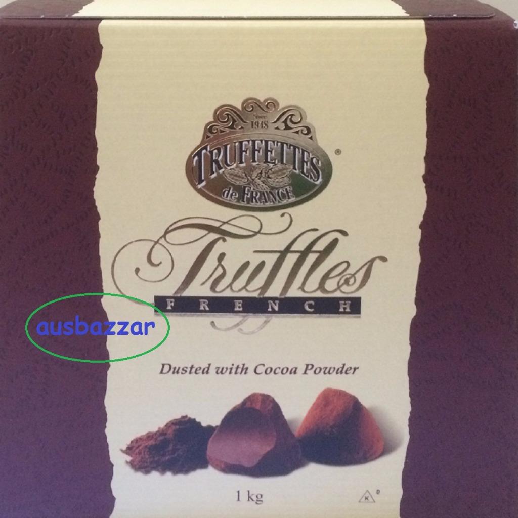 1KG Truffettes de France Truffles French Chocolate Natural Dusted Cocoa