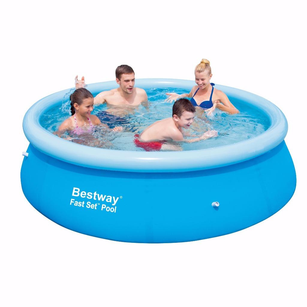 large rectangular paddling pool