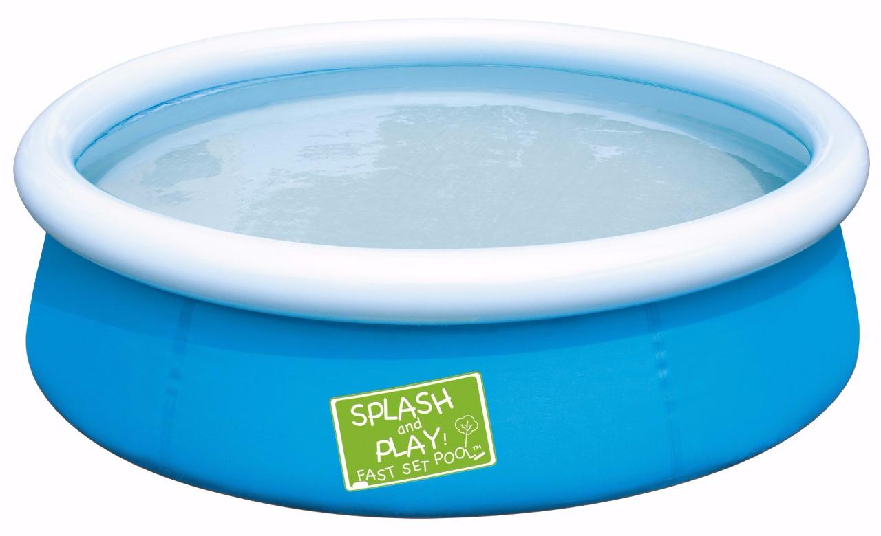 large rectangular paddling pool