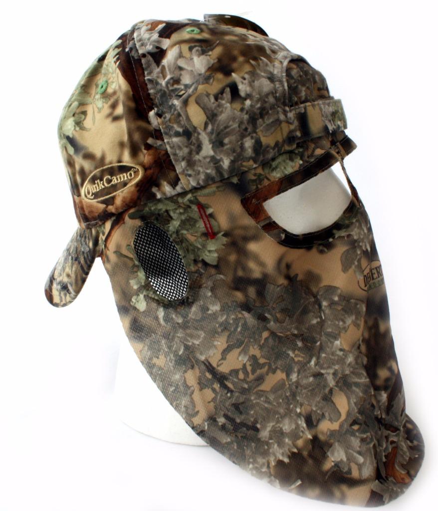 King's Camo Desert Shadow Quik Camo Bow Hunting Hat Face Mask Game Face