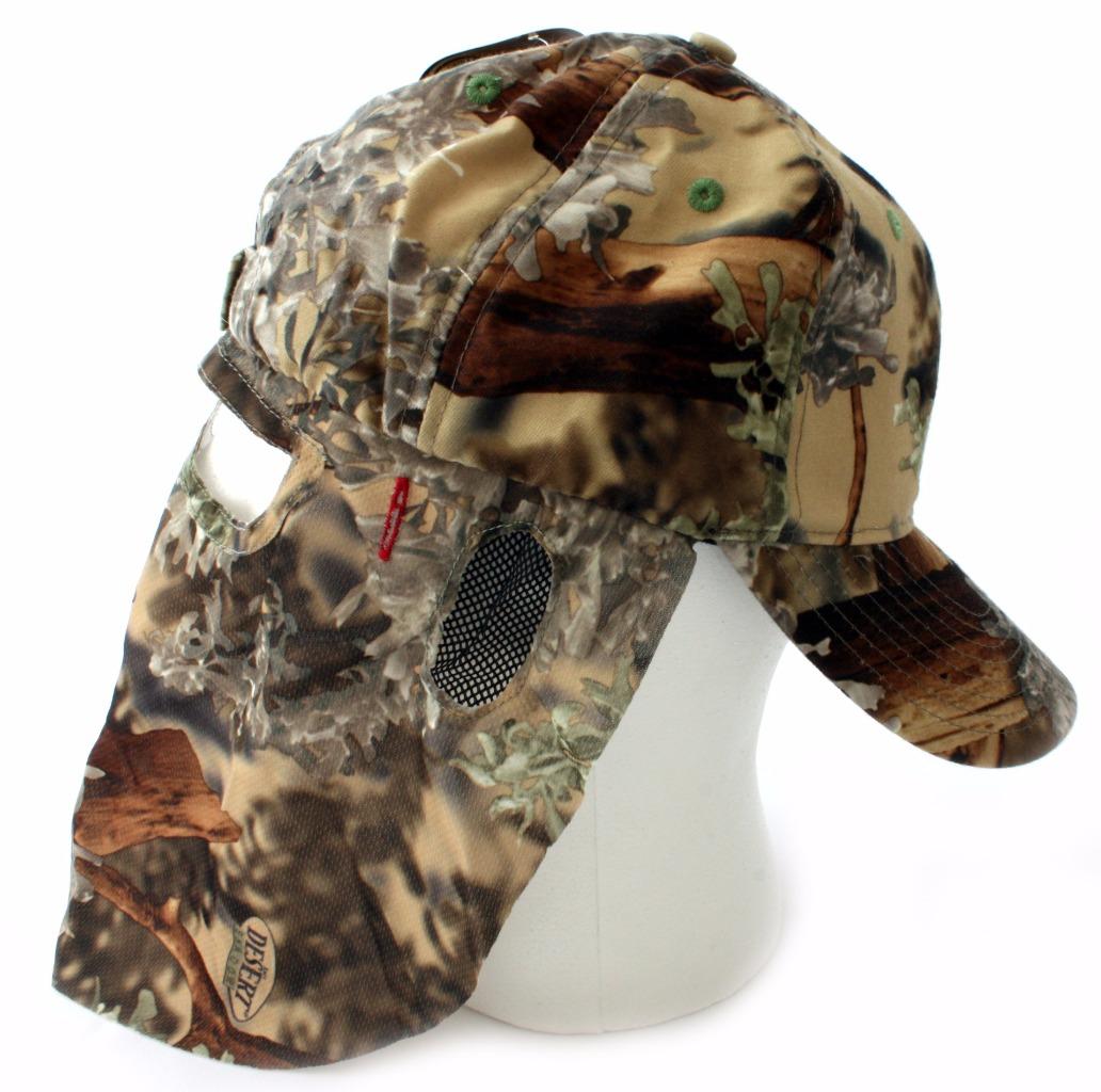 King's Camo Desert Shadow Quik Camo Bow Hunting Hat Face Mask Game Face