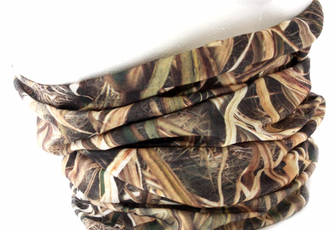 Mossy Oak Shadow Grass Blades Quik Camo Convertible Face Mask Neck