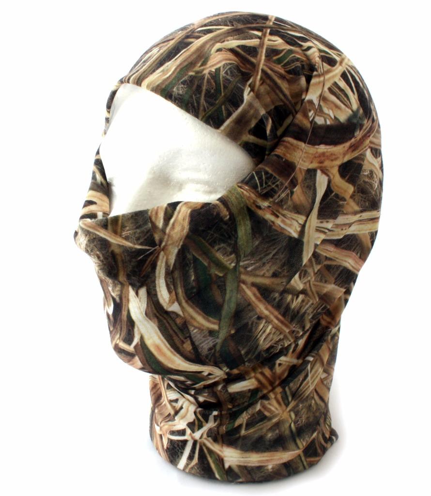 Mossy Oak Shadow Grass Blades Quik Camo Convertible Face Mask Neck