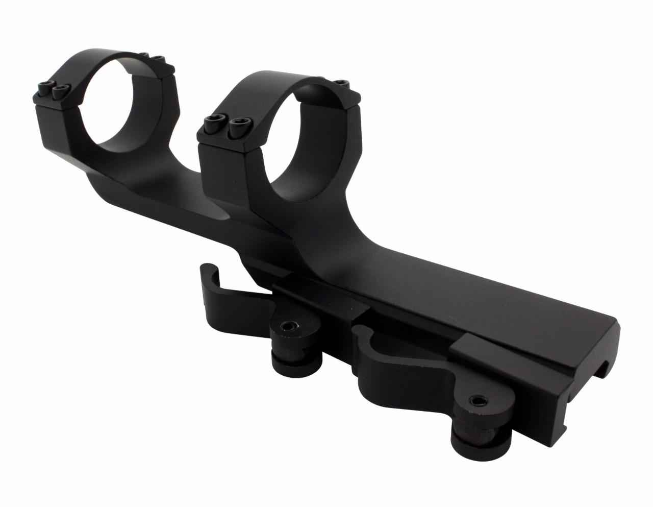 30mm 1 inch One Piece Extended Offset Mount Rifle Scope Rings QD