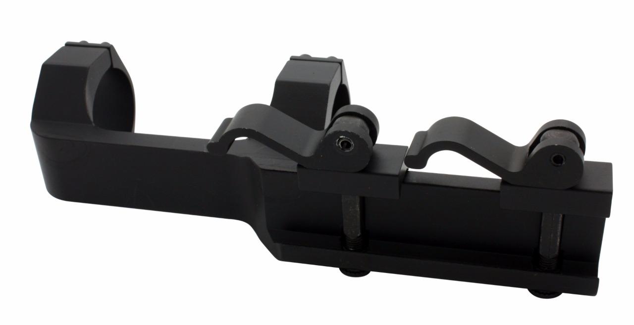 30mm 1 inch One Piece Extended Offset Mount Rifle Scope Rings QD Picatinny Rail eBay